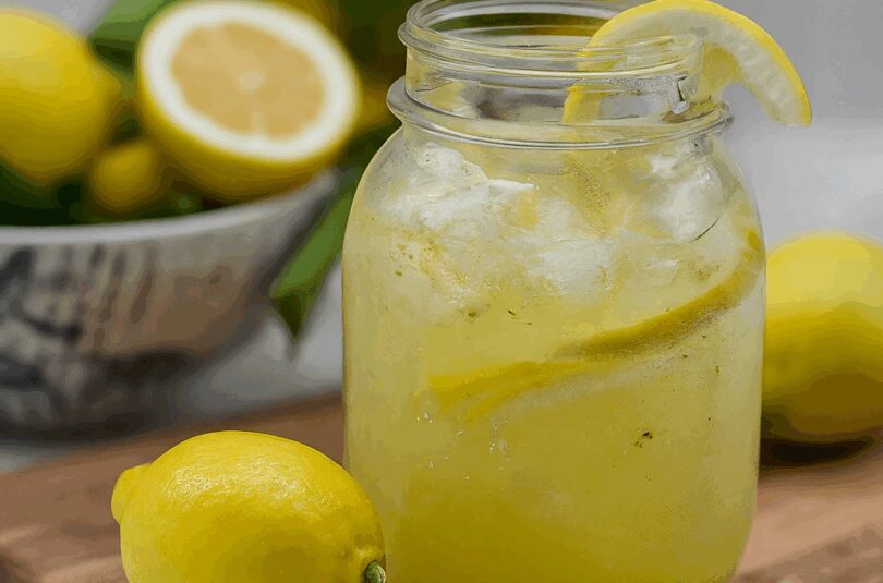 Zitronenlimonade Selber Machen – Amerikanische Zitronenlimonade