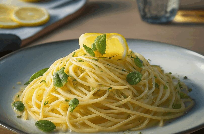 Zitronenspaghetti-–-Einfach-und-Erfrischend Zitronenspaghetti – Einfach und Erfrischend