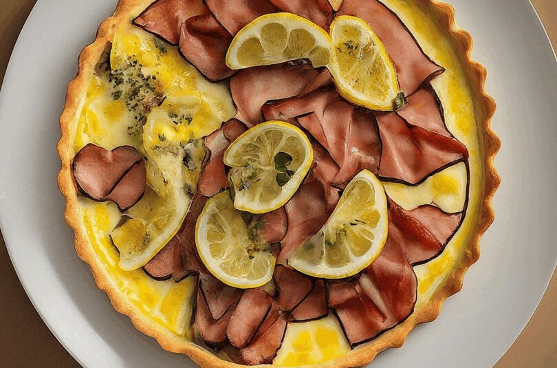 Zitronentarte mit Baiser