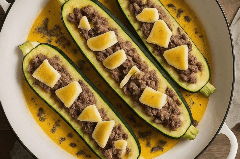 Zucchini-Anbauen-–-Gefuellte-Zucchini-Mit-Hackfleisch-Und-Kaese Zucchini Anbauen – Gefüllte Zucchini Mit Hackfleisch Und Käse