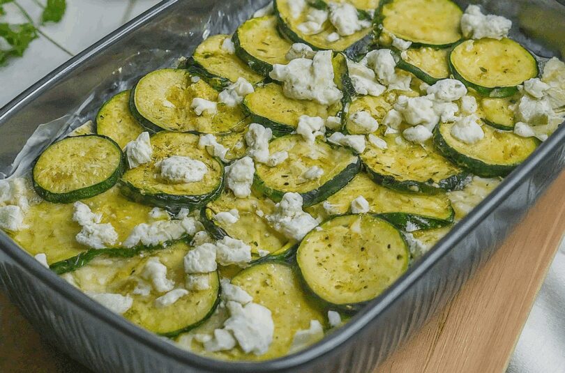 Zucchini Feta Auflauf – Feta Zucchini Auflauf Wenn Es Schnell Gehen Muss