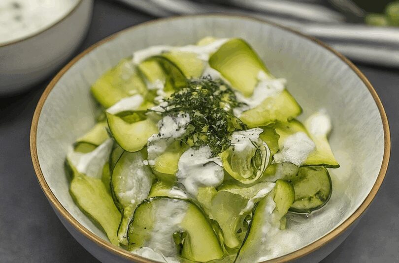 Zucchinisalat Roh – Zucchinisalat Mit Joghurtdressing