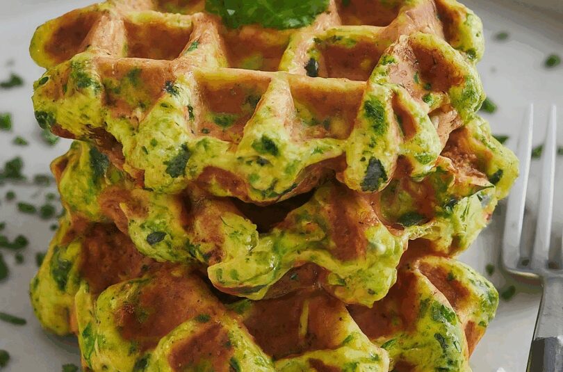 Zucchiniwaffeln – Gesunde & leckere Waffeln