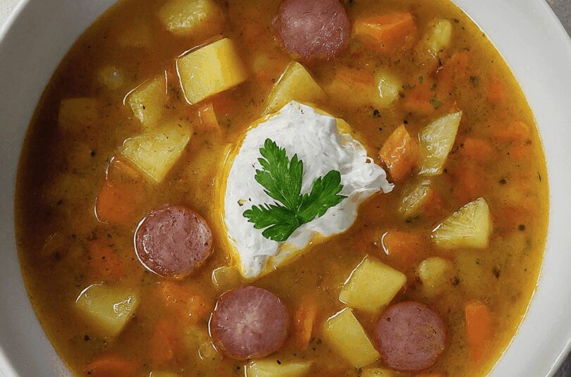 Zupa Ogorkowa: Polnische Gurkensuppe