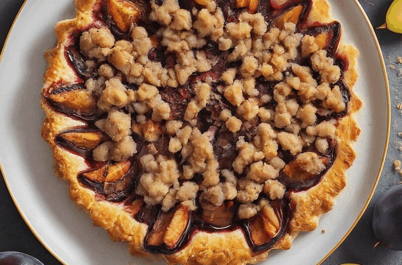 Zwetschgenkuchen Rührteig Und Streusel – Zwetschgenkuchen Vom Blech Mit Rührteig Und Streuseln