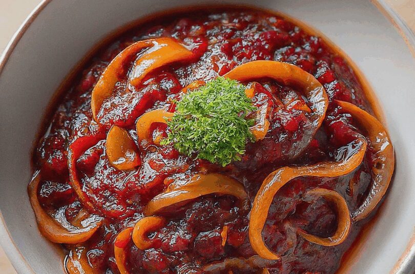 Zwiebelchutney – Karamellisiertes Rotes Zwiebelchutney