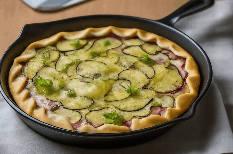 Zwiebelkuchen Rezept – Einfacher Zwiebelkuchen
