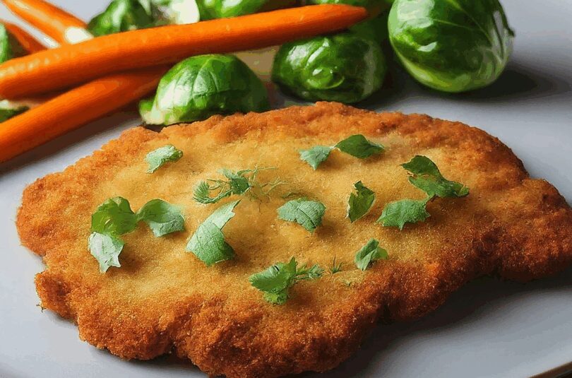 Zwiebelschnitzel Rezept – Backofen Zwiebelschnitzel